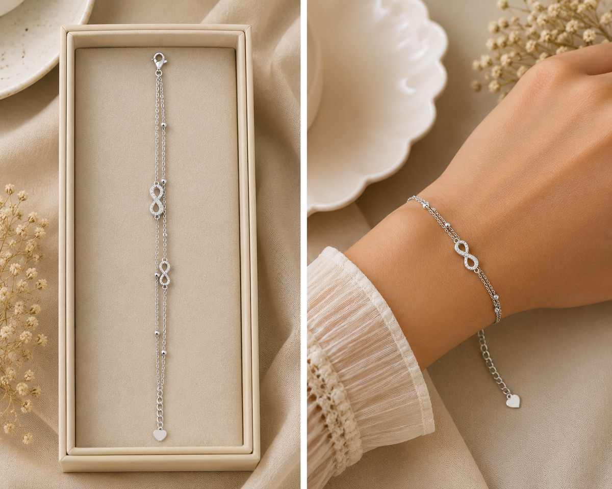 925 silver starling bracelet