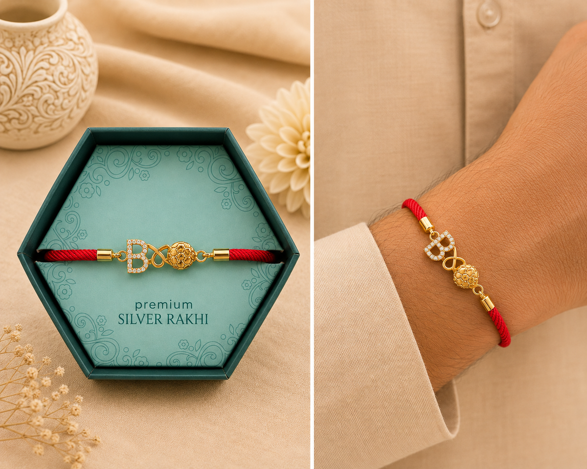 92.5 Sterling silver Rakhi